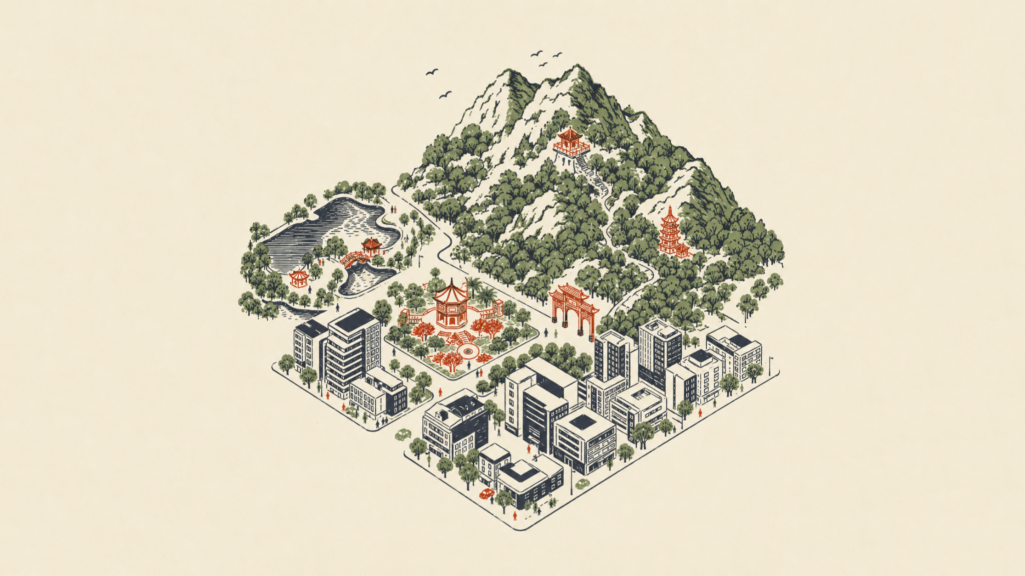 景点图